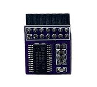 KACCDE Placa TPM de 14 pines TPM 2.0 módulo LPC de cifrado fuerte TPM para placa base de computadora