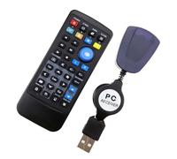 KACCDE Receptor USB para teclado, mando a distancia para laptop, control remoto central, Plug and Play