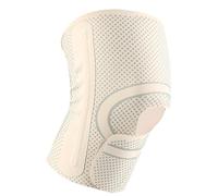 KACCDE Rodillera deportiva con estabilizadores de resorte, manga elástica para rótula para mujeres y hombres, baloncesto, correr, ciclismo, para mujeres, soporta compresión