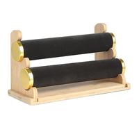KACCDE Soporte de madera para joyas para exhibir accesorios, pulseras y pulseras, elegante organizador de accesorios de muñeca