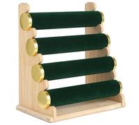 KACCDE Soporte de madera para joyas para exhibir accesorios, pulseras y pulseras, elegante organizador de accesorios de muñeca