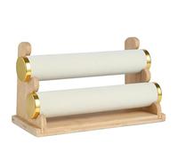 KACCDE Soporte de madera para joyas para exhibir accesorios, pulseras y pulseras, elegante organizador de accesorios de muñeca