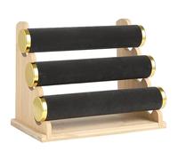 KACCDE Soporte de madera para joyas para exhibir accesorios, pulseras y pulseras, elegante organizador de accesorios de muñeca