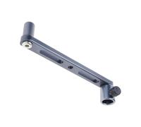 KACCDE Soporte resistente para caña de pescar con postes ajustables extendidos, diseño ligero para pesca en el río, abrazadera extensible y estable para uso en lago/río
