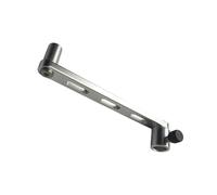 KACCDE Soporte resistente para caña de pescar con postes ajustables extendidos, diseño ligero para pesca en el río, abrazadera extensible y estable para uso en lago/río