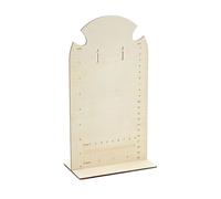 KACCDE Soportes de medición resistentes para pendientes, elegante soporte para aretes con medición para artistas y vendedores