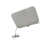 KACCDE Tablero de fondo de metal de repuesto portátil, ligero, de metal, para atar moscas, accesorios de tornillo de banco de repuesto portátil duradero