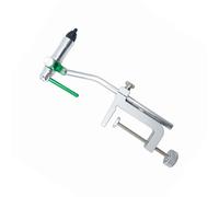 KACCDE Tornillo de banco de acero al carbono compatible con mano izquierda y derecha para atado de moscas para principiantes giratorio de 360 grados