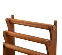 KACCDE Versátil organizador de joyas de madera desmontable, soporte de cadena de muñeca escalonado, elegante soporte de exhibición para pulseras y brazaletes