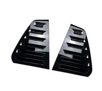 Kacepar Cubierta de Persiana de Lamas para Ventana Trasera de Coche, Moldura, Accesorios de Ventana Compatibles con Volkswagen Golf7 MK7 MK7.5 GTI/GTD/R 2013-2019 Negro Brillante