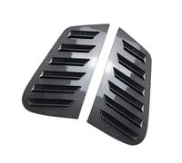 Kacepar Cubierta de persiana para ventana trasera de coche, accesorios compatibles con Volkswagen Golf 4 MK4 IV GFK 1997-2006, acabado de fibra de carbono