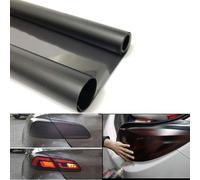 KACEPAR - Película tintada para luz trasera esmerilada para luz trasera, luz antiniebla para coche, película de vinilo tintada negra, 1 unidad, 30 cm x 200 cm
