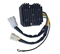 KACEPAR Rectificador regulador de voltaje, rectificador regulador de voltaje compatible con B/M*W F650 F650GS F650ST F650CS G650X F800S F800ST APRILIA LEONARDO Pegaso Moto 650