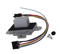 Kacepar Resistencia del módulo de control del motor del ventilador del coche HVAC con arnés compatible con Chevy Trailblazer 4.2L / 5.3L / 6.0L 2003-2009 15-81773 89018778 89019351