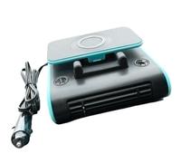 KACEPAR Ventilador de salpicadero de coche, ventilador automotriz para escritorio de mesa, ventilador automático de trabajo silencioso con soporte para teléfono y placas de matrícula de