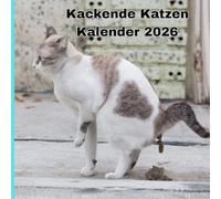 kackende katzen kalender 2026: 12-Monats-Kalender von Jan 2026 bis Dez 2026 mit Notizbereich - Ein ideales Geschenk für besondere Menschen.