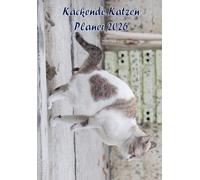 Kackende Katzen Planer 2026: Monatskalender 12 Monate Lustige und alberne Geschenke für Katzenliebhaber