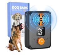 kacylzom Antiladridos para Perros Ultrasonidos - Dispositivo Repelente con 5 Frecuencias, 3 Modos y Auto Detención - Efectivo para Interior y Exterior