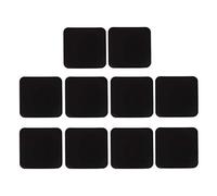 Kadagg 10 Piezas de rasgadores de Papel antideslustre rasgadores Negros portátiles antideslustre para joyería de Plata para protección o Papel