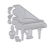 Kadagg Piano Troqueles De Corte De Metal Plantilla Álbum De Recortes Sello Tarjeta De Papel Relieve Acero Al Carbono