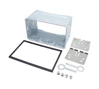 Kadagg Reemplazo de Radio estéreo Double 2 instalación de Jaula Reproductor MP5 Marco de Montaje de Radio Hierro