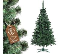 KADAX Árbol de Navidad artificial de 180 cm - Árbol de Navidad realista con soporte de plástico estable, realista y elegante para decoración festiva en el salón