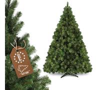 KADAX Árbol de Navidad Artificial de 180 cm, Realista de PVC, con Soporte de plástico Estable, árbol de Navidad (Marie 180 cm)