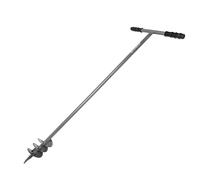 KADAX Broca de perforación para plantar árboles, broca de mano en forma de T para jardinería, broca de jardín para postes de vallas, broca con mango (Ø 110 mm)