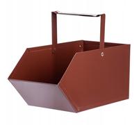 KADAX Cenicero Metal, Carbón, Carbón, 32 x 21 cm, Marrón