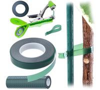 KADAX Cintas para pinzas de conexión, juego de 20 rollos, cada una de 11 mm x 25 m, cinta para máquina atadora de plantas, cinta de plástico para plantas, rollos de cinta para dispositivo atador
