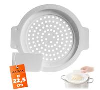 KADAX Colador de Spätzlesieb Ø 22,5 cm con rascador, rallador de plástico para hacer fácilmente Spätzle & Knpfle, Spätzlehobel para ollas, Spätzlespresse