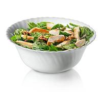 KADAX Cuenco de 20 cm de diámetro, 1 pieza, cuenco de vidrio templado, frutero, ensaladera, cuenco de postre, cuenco para cereales, cuenco para sopa, cuenco para aperitivos, apto para lavavajillas