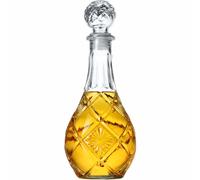 KADAX Decantador para bebidas, elegante jarra de whisky para hombres, decantador de vino clásico con diseño único, botella de whisky como regalo (0,8 l - 1 unidad)