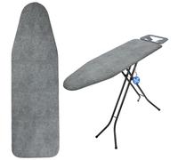 KADAX Funda para tabla de planchar con cordón, funda para tabla de planchar para un planchado más rápido, cubierta universal para tabla de planchar en 2 tamaños, almohadilla de planchado de algodón