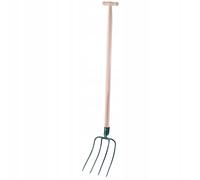KADAX horca, tenedor, pala, horquilla para cavar, horca, 4 púas, mango en T