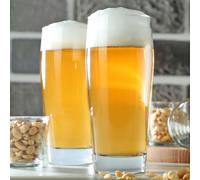 KADAX Juego de 8 Vasos Altos para Cerveza de 510 ml, Tazas de Pint