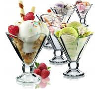 KADAX Juego de vasos para helado, cuencos para helado, vasos de postre con...