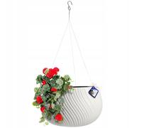KADAX Maceta colgante, cesta colgante con cadena y gancho, maceta colgante,...