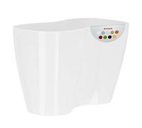 KADAX Maceta de Interior para orquídeas, Flores, Plantas, alféizar de Ventana, macetero para orquídeas, Maceta de plástico, Moderna Maceta para Flores (23,5 x 12 cm, Color Blanco)