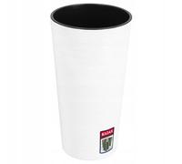 KADAX Maceta ecológica con inserto, macetero, 30 cm, blanco