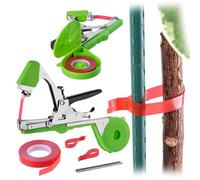 KADAX Pinza atadora para plantas, máquina atadora de plantas, máquina atadora para atar rápidamente tomates, pepinos y otras plantas trepadoras en el jardín, atador de plantas
