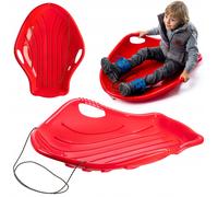 KADAX Poporutscher 94x69x19cm Bob Trineo para Niños y Adultos Rojo