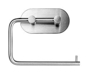 KADAX Portarrollos de Papel higiénico de Metal, sin Agujeros, 3M Autoadhesivo, Soporte de Papel higiénico para baño, Cocina, Soporte para Papel higiénico, Color Plateado