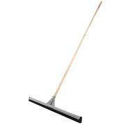 KADAX Rasqueta limpiacristales con mango largo de metal resistente, con cabezal de espuma y partes metálicas, para garaje, lavadero, patio (ancho: 75 cm)