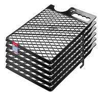KADAX Rejilla para rascar de 39 x 28 cm, rejilla de plástico grande para pintura, accesorios de pintura, rejilla de goteo, herramienta de pintura, raspador de pintura (6), color negro