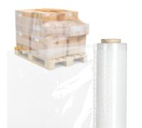 KADAX - Rollo de papel de embalaje, 3 kg, 300 m x 50 cm, lámina de palé fija, lámina de plástico, adhesivo, color transparente 30000 x 50 x 0,1 cm