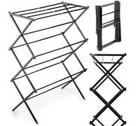 KADAX Secador de Pie Extensible, Tendedero Armónica, 74x104.5 cm