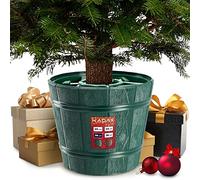 KADAX Soporte de Plástico para Árbol de Navidad en Dos Versiones de Color (Altura Hasta 280 cm/Verde)
