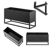 KADAX Soporte para Flores Loft Metalico para Macetas 60X30Cm