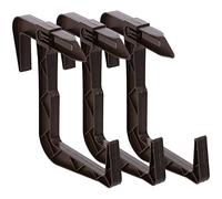 KADAX Soporte para jardinera sin taladrar, juego de soportes para jardineras de balcón, ganchos ajustables y soportes para jardinera, soporte para jardinera para balcón y alféizar de ventana (3